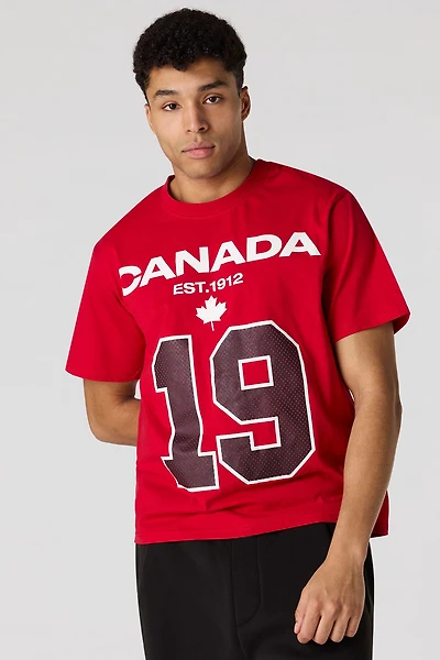 Premium Heavyweight Cotton Canada Graphic T-Shirt