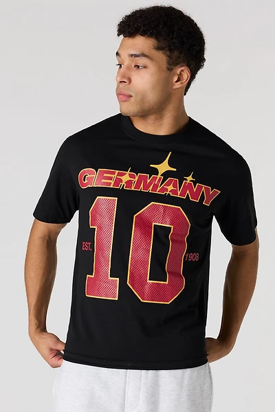 Premium Heavyweight Cotton Germany Graphic T-Shirt