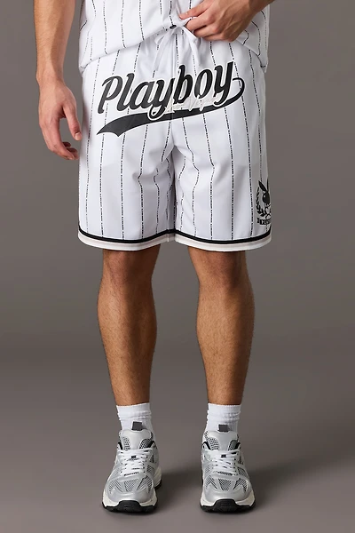 Short en filet à imprimé Playboy