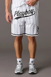 Short en filet à imprimé Playboy