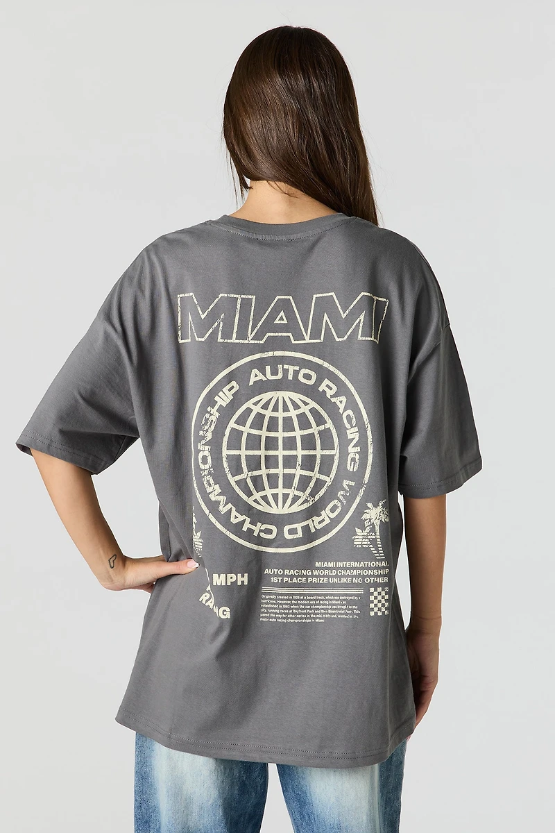 Luxe Heavy Cotton Oversized Graphic T-Shirt