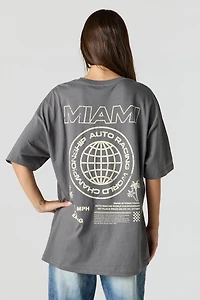 Luxe Heavy Cotton Oversized Graphic T-Shirt