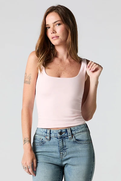 Contour Square Neck Tank