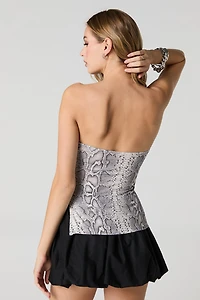 Contour Side Slit Tube Top