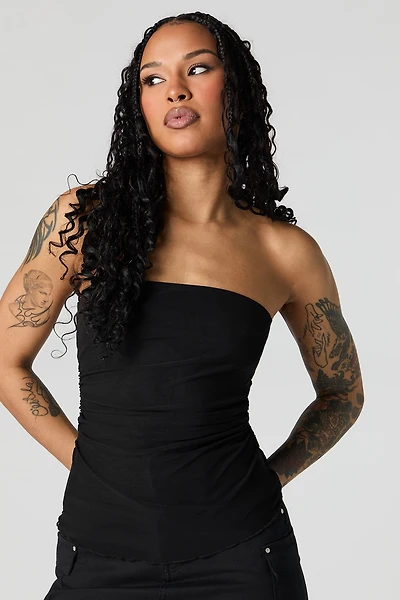 Haut tubulaire en filet