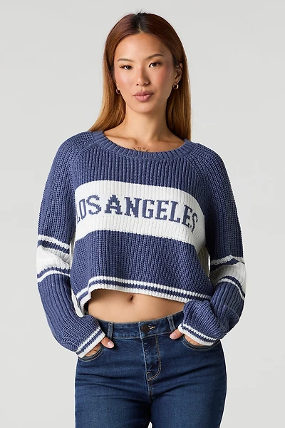 Shandail en tricot jacquard rayé Destination