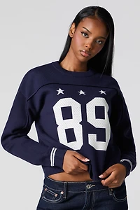 Chandail en tricot jacquard Sporty