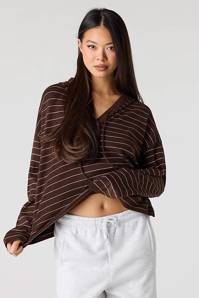 Striped Hooded Sweater