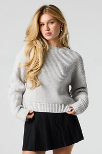 Chandail en tricot épais
