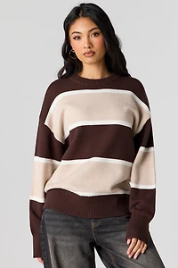 Striped Oversized Sweater