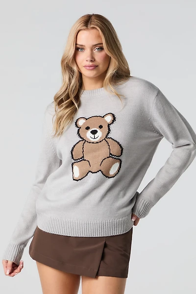 Jacquard Knit Sweater