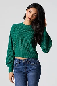 Waffle Knit Sweater