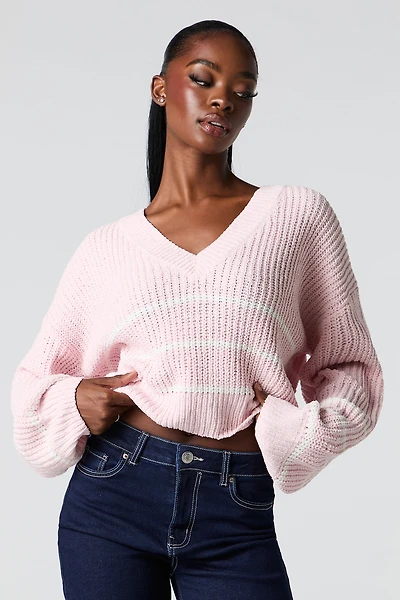 Chunky Knit Striped Sweater