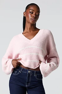 Chunky Knit Striped Sweater
