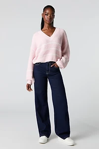 Chunky Knit Striped Sweater