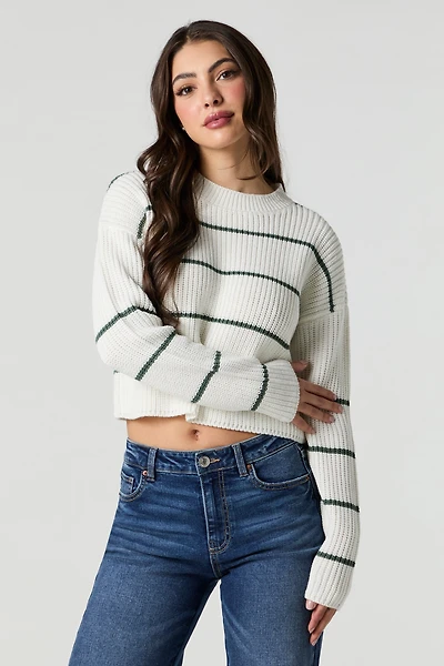 Striped Boxy Sweater