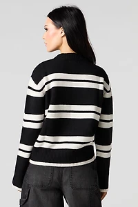 Chandail en tricot ray
