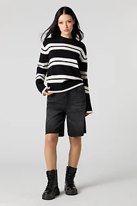 Chandail en tricot ray