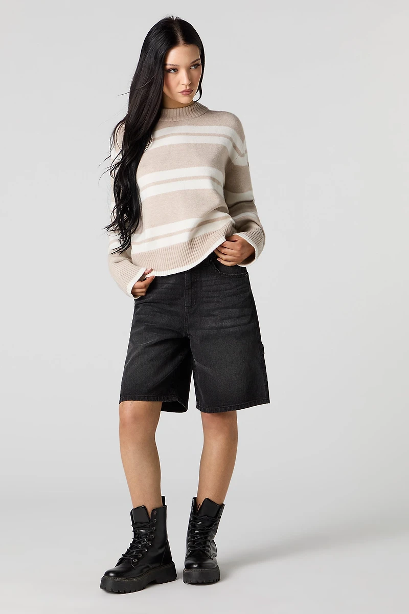 Chandail en tricot ray