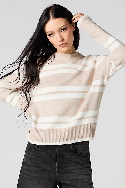 Chandail en tricot ray