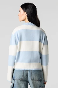 Chandail en tricot ray