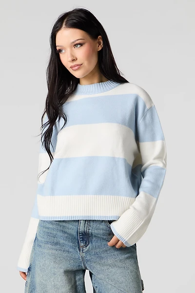 Striped Knit Sweater
