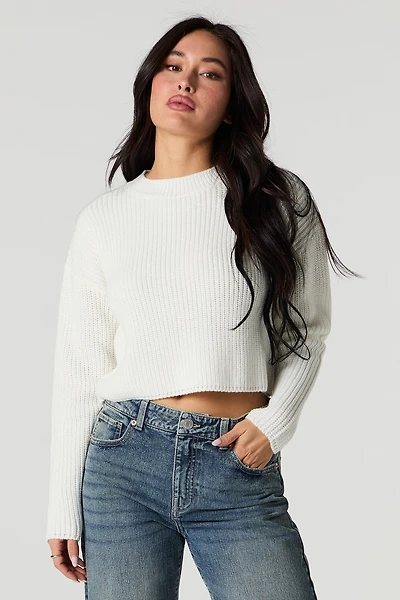Knit Boxy Sweater