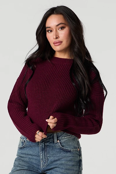 Knit Boxy Sweater