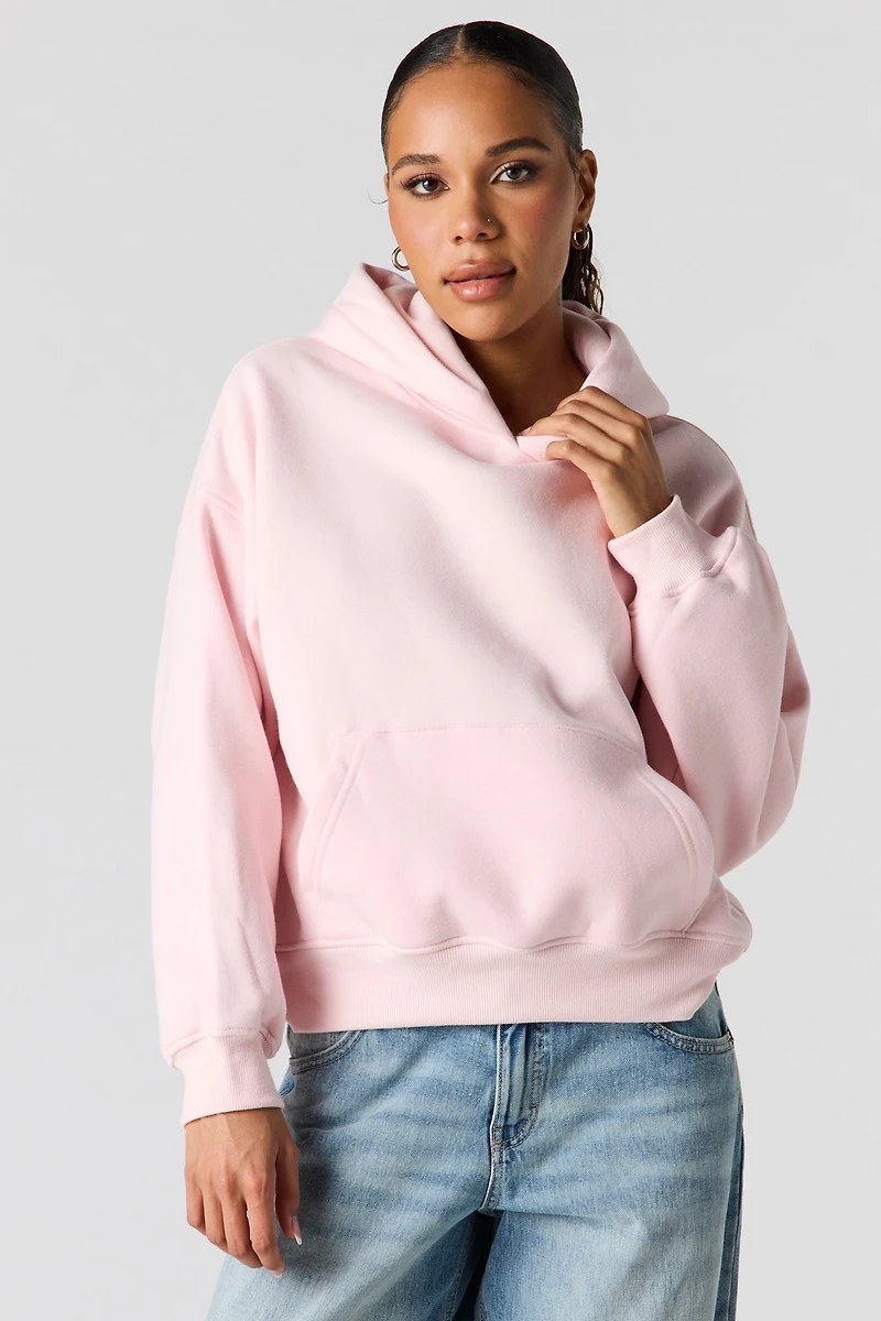 Luxe Fleece Boxy Hoodie