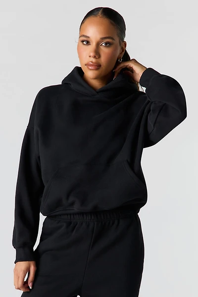 Luxe Fleece Boxy Hoodie