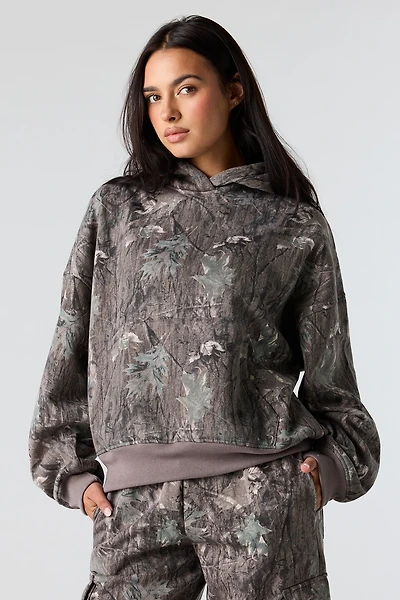 Fleece Boxy Hoodie