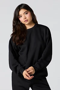 Soft Fleece Oversized Sweatshirt