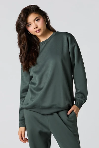 Soft Fleece Oversized Sweatshirt