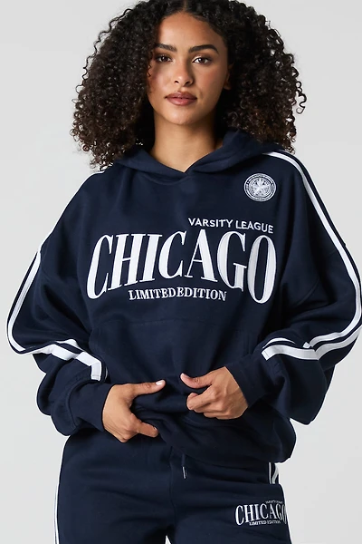 City Graphic Fleece Hoodie