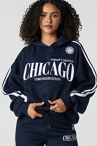 City Graphic Fleece Hoodie