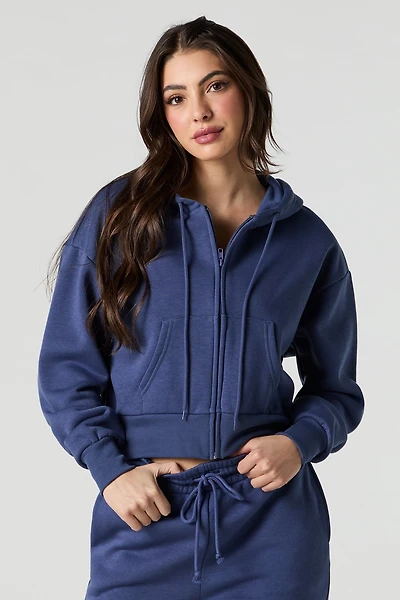 Classic Fleece Zip-Up Hoodie