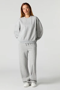 Chandail en molleton surdimensionné