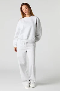 Chandail en molleton surdimensionné