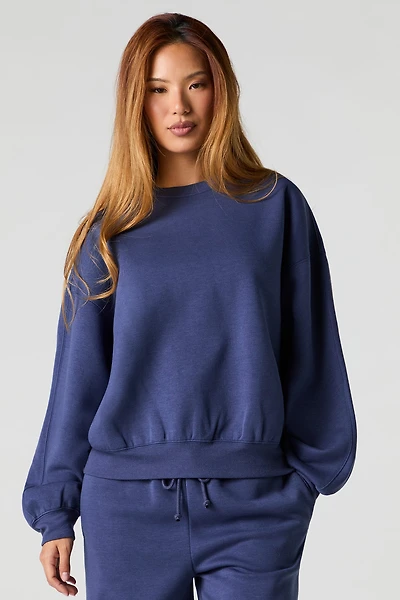 Fleece Oversized Sweatshirt