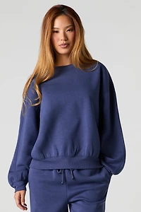 Fleece Oversized Sweatshirt