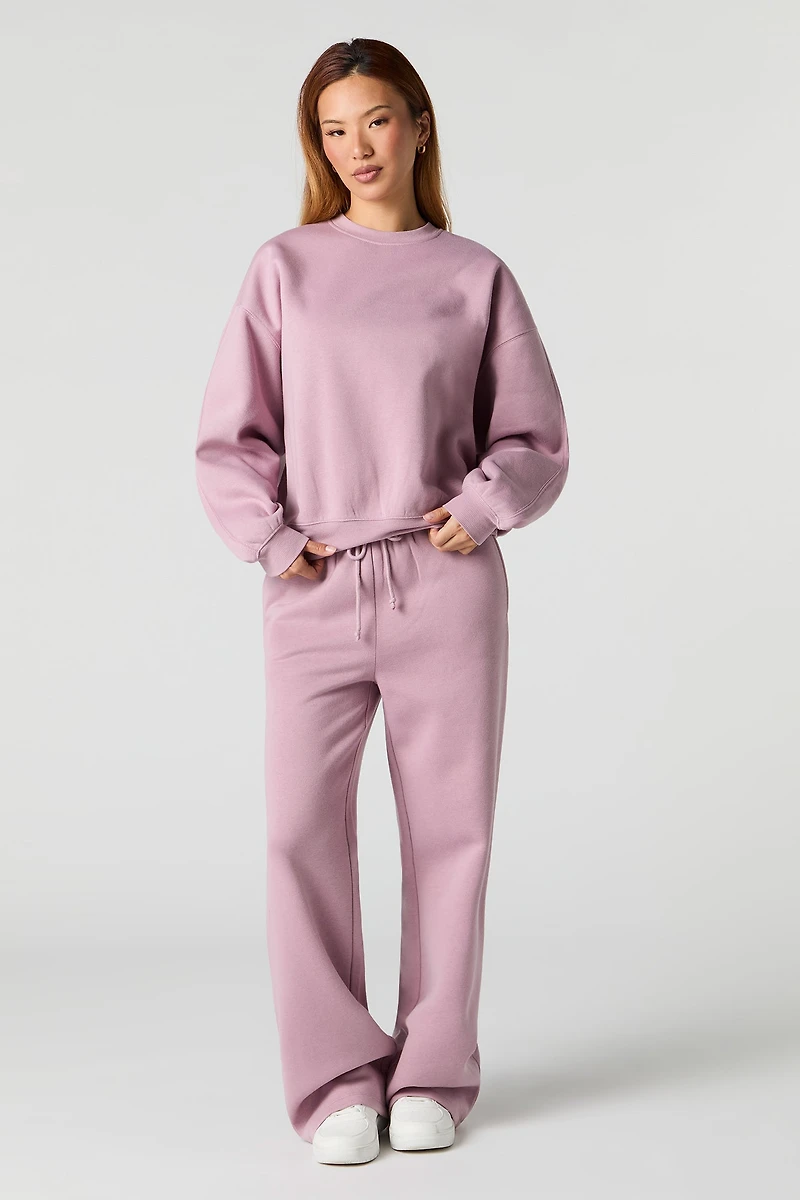 Chandail en molleton surdimensionné