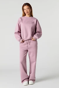 Chandail en molleton surdimensionné