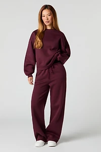 Chandail en molleton surdimensionné