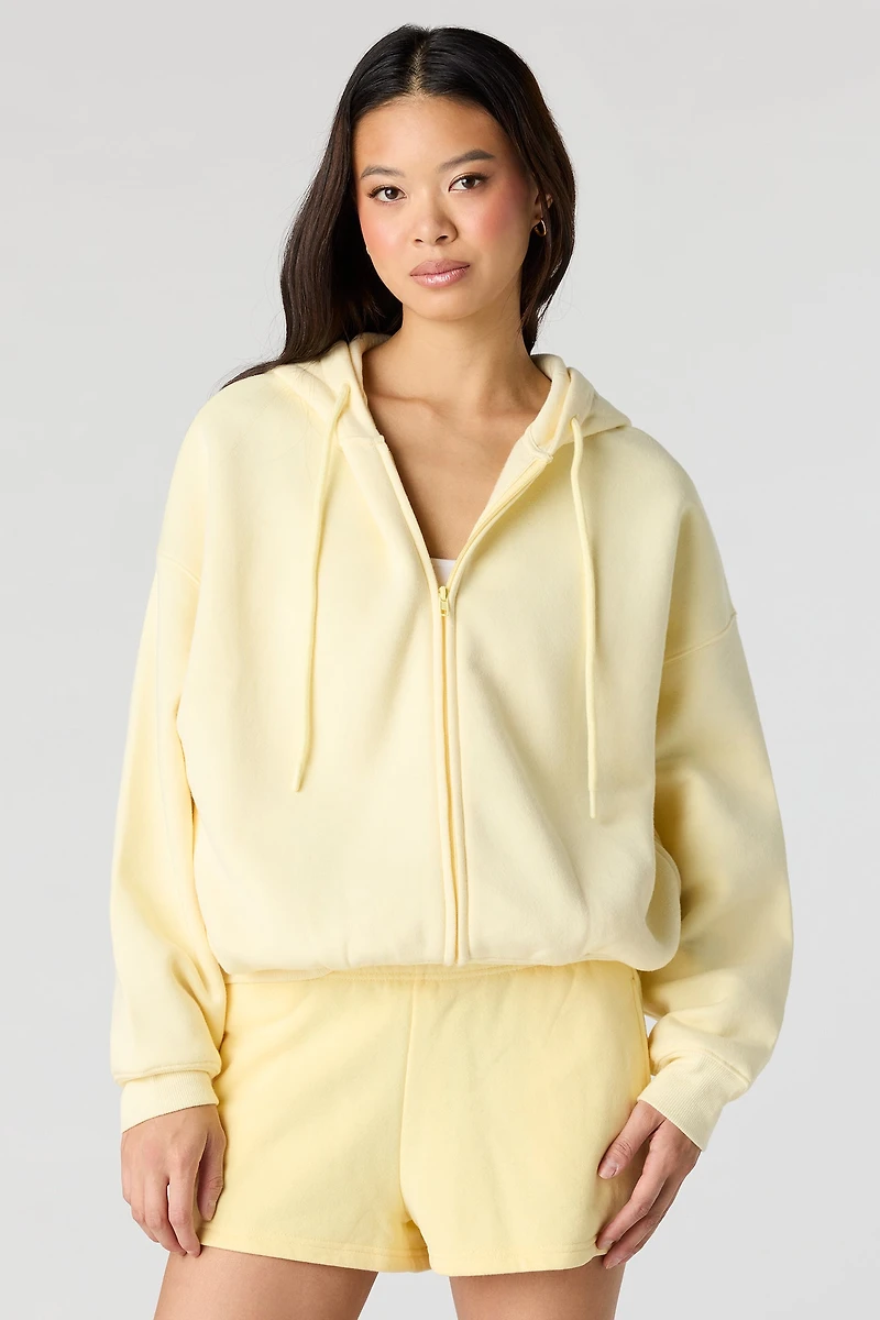 Luxe Fleece Favourite Zip Hoodie