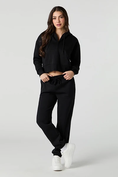 Fleece High Rise Jogger