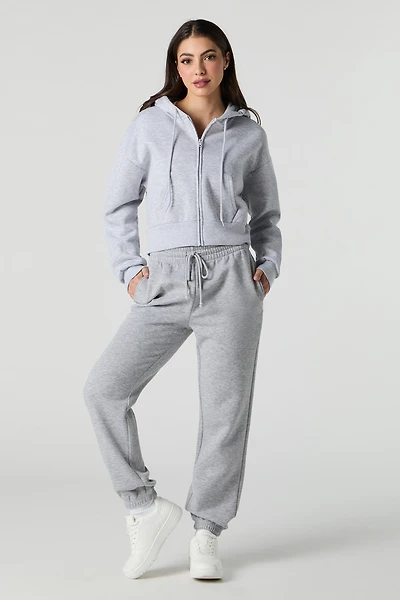 Fleece High Rise Jogger