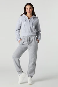 Fleece High Rise Jogger