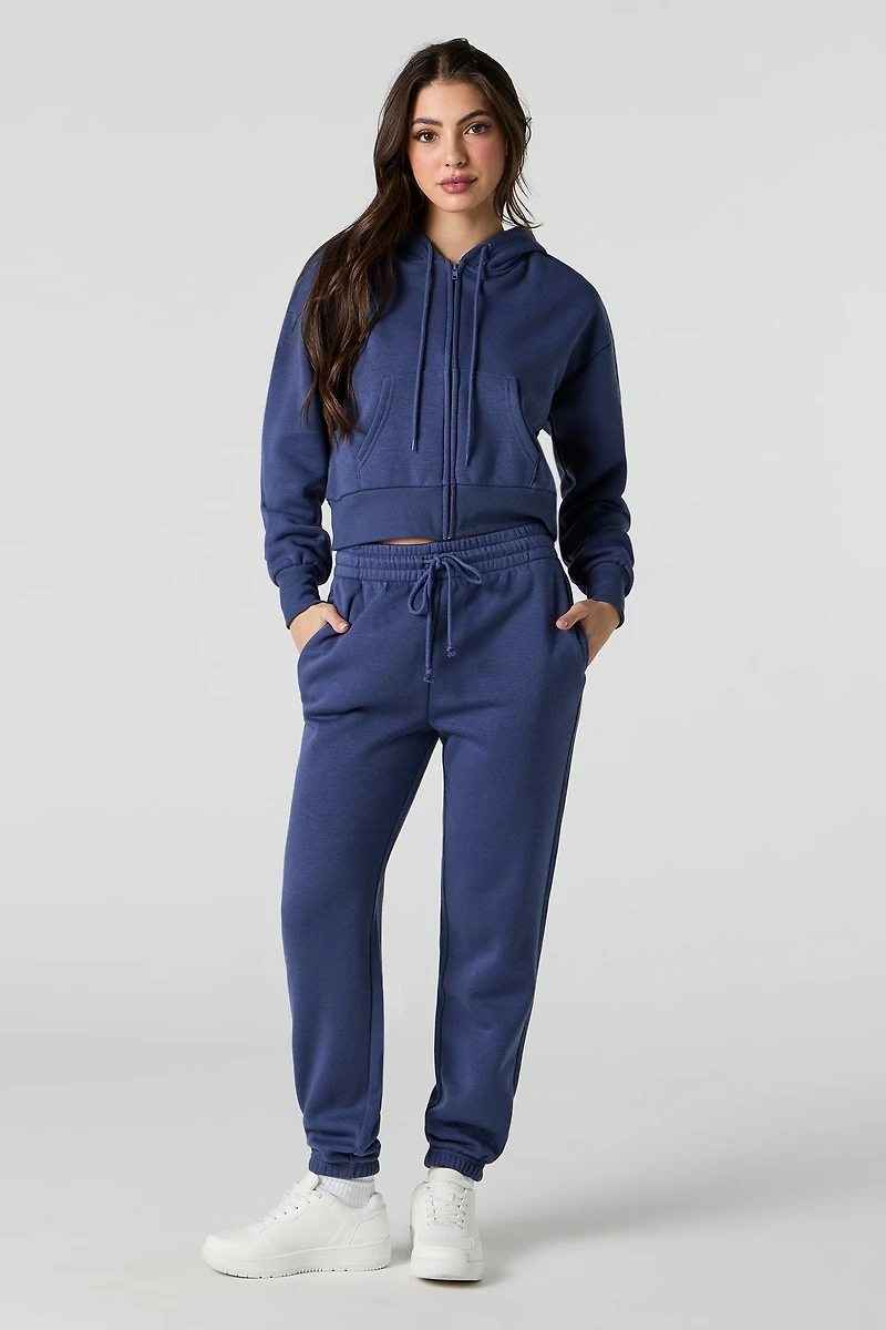 Fleece High Rise Jogger