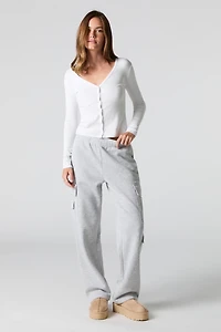 Fleece Cargo Sweatpant