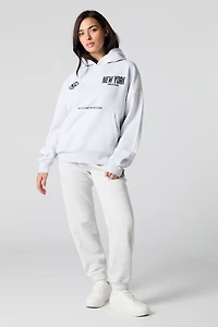 City Embroidered Classic Fleece Jogger